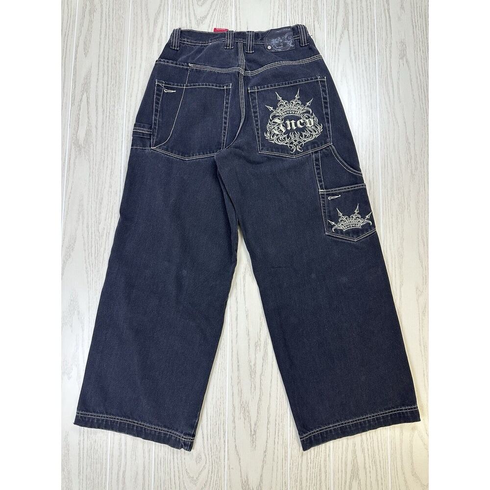 Vintage Baggy Tribal Barbwire JNCO Jeans